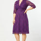Scalloped Boudoir Lace Dress