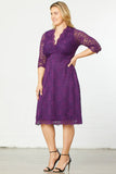 Scalloped Boudoir Lace Dress