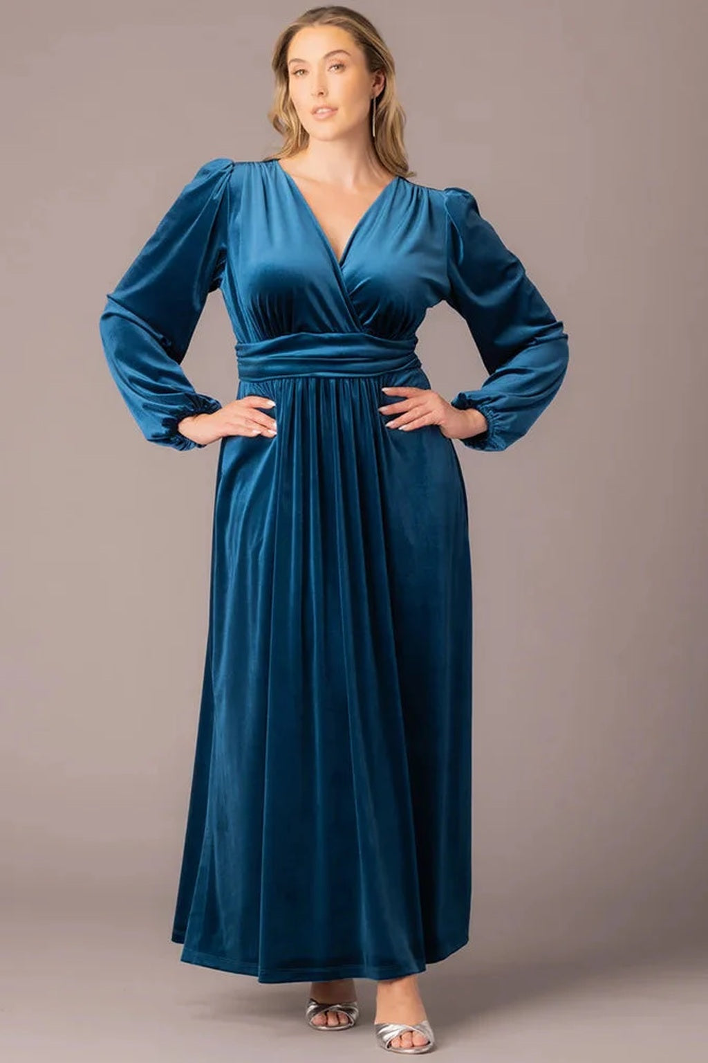 Vivienne Velvet Evening Gown