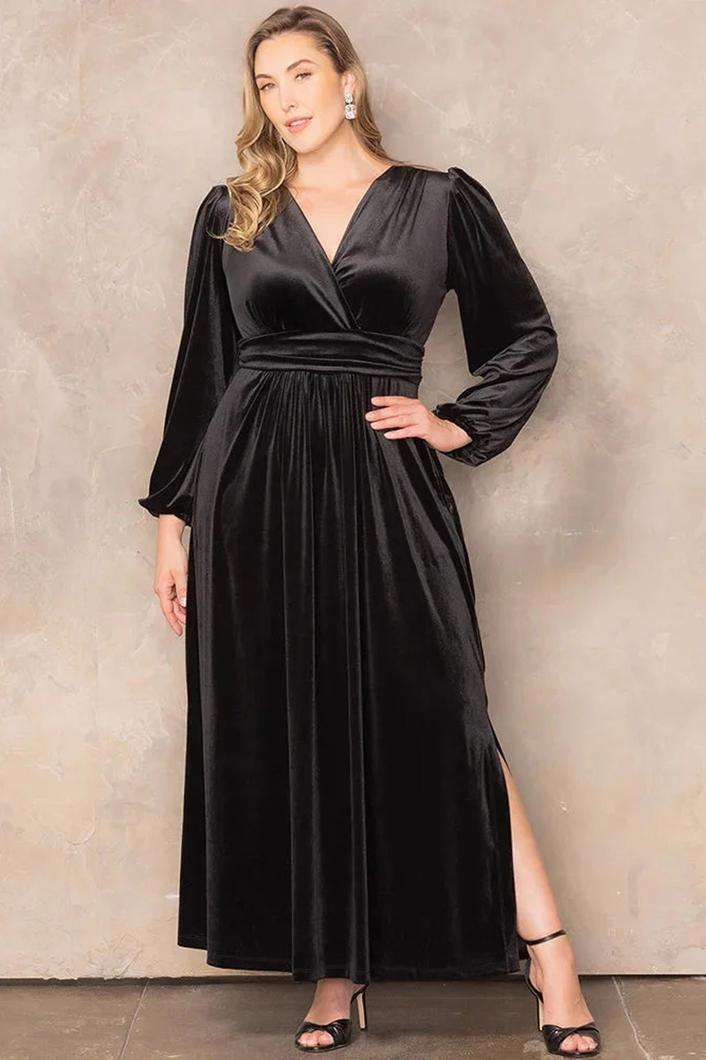 Vivienne Velvet Evening Gown