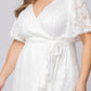 Palermo Lace Faux Wrap Cocktail Dress