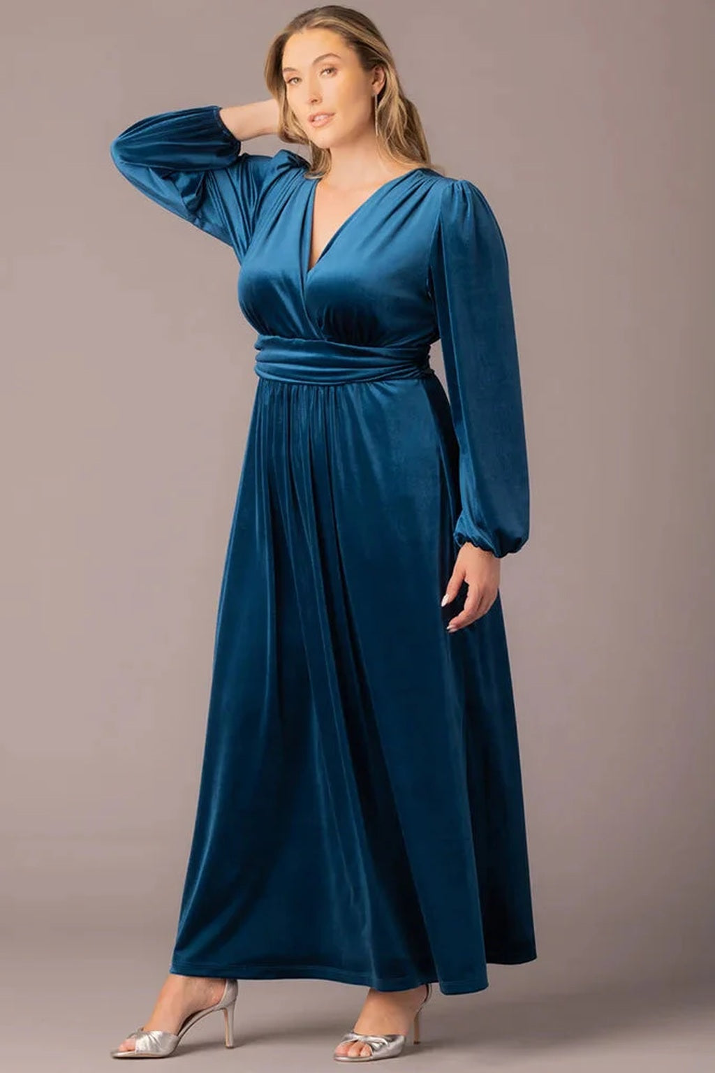 Vivienne Velvet Evening Gown