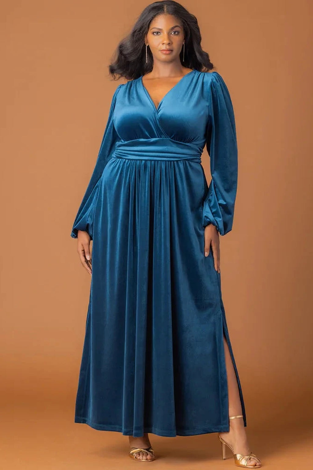 Vivienne Velvet Evening Gown
