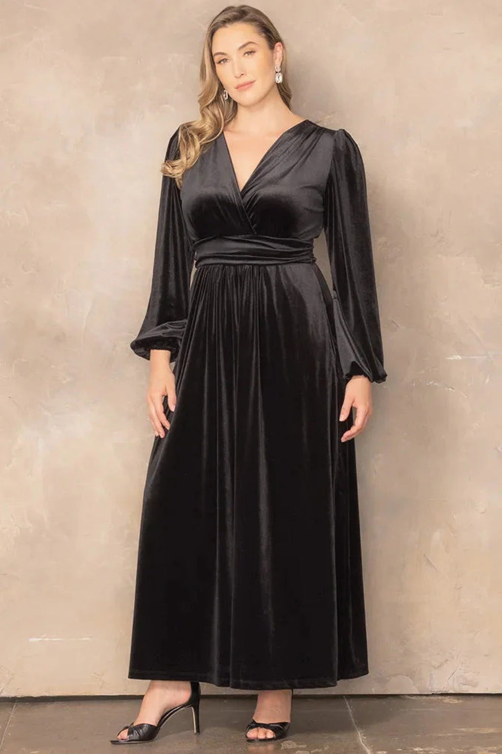 Vivienne Velvet Evening Gown