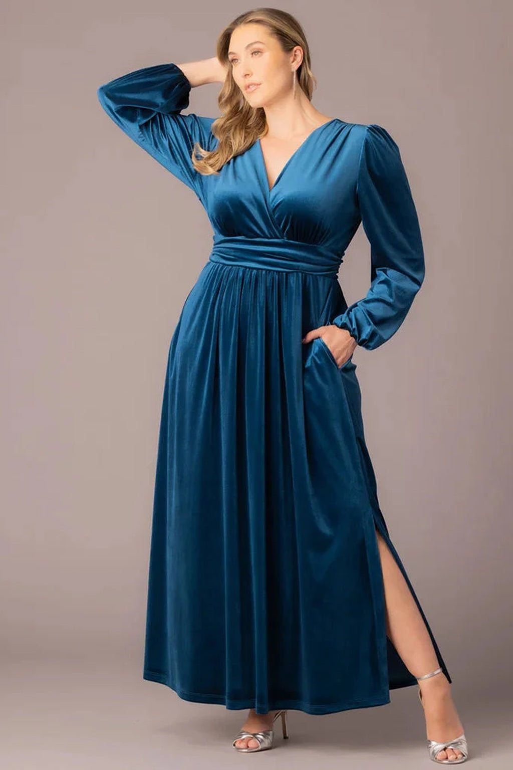 Vivienne Velvet Evening Gown