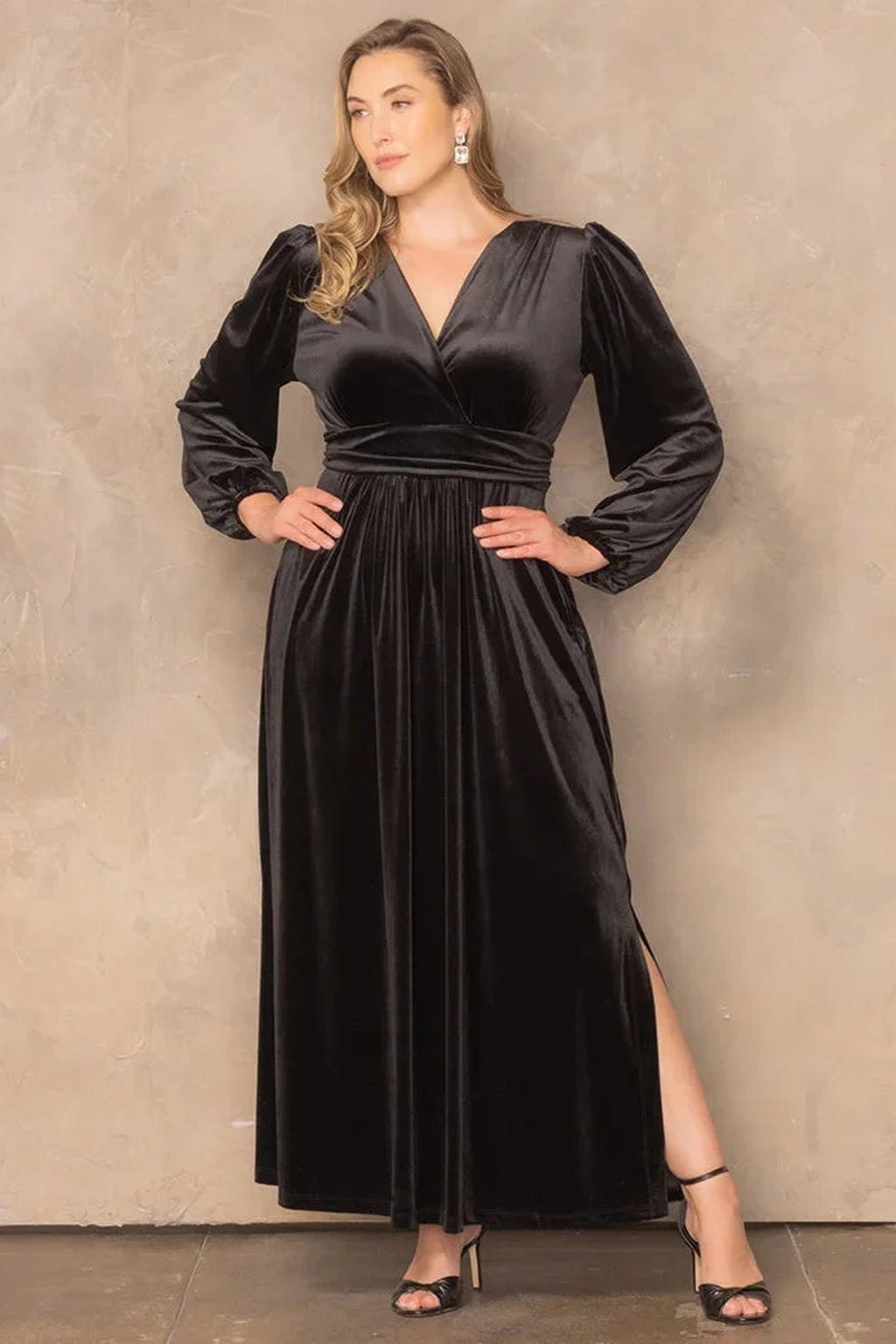 Vivienne Velvet Evening Gown