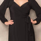 Modern Muse Wrap Gown