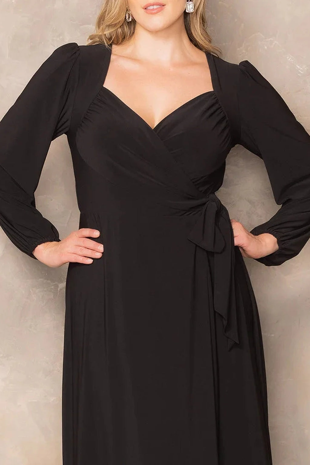 Modern Muse Wrap Gown