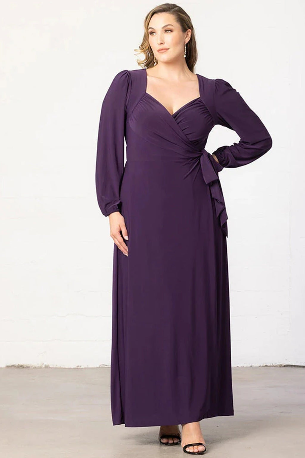Modern Muse Wrap Gown