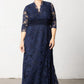 Screen Siren Lace Evening Gown