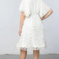 Pretty Petals Mesh Cocktail Dress