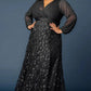 Blossoming Beauty Mesh Evening Gown
