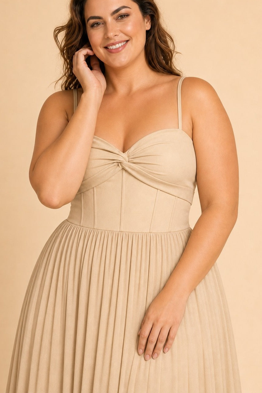 Ruched Satin Bridesmaid Dress with Open Back and Side Slit