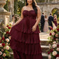 Chantarae Elegant Plus Size A-Line Satin Charmeuse Bridesmaid Dress - N0383