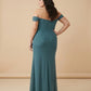 Elanthia Sexy Plus Size Sheath Bridesmaid Dress with Convertible Design for Wedding-N0345