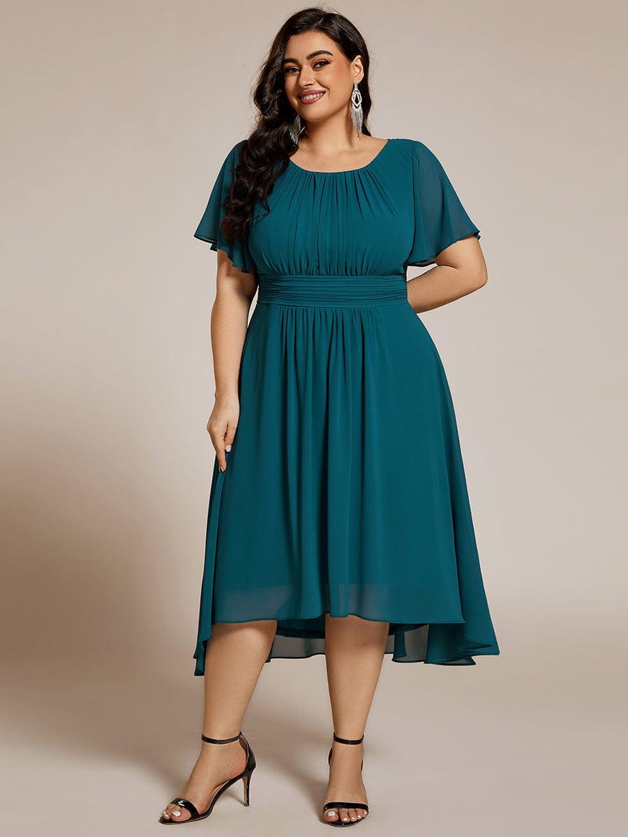 Plus Size Flowy Chiffon Bridesmaid Dress