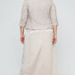 Plus Bethany Glitter Lace Jacket Dress