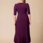 Veronica Ruffled Evening Gown