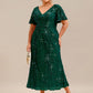 Plus Size Sequin Mermaid Formal Dress