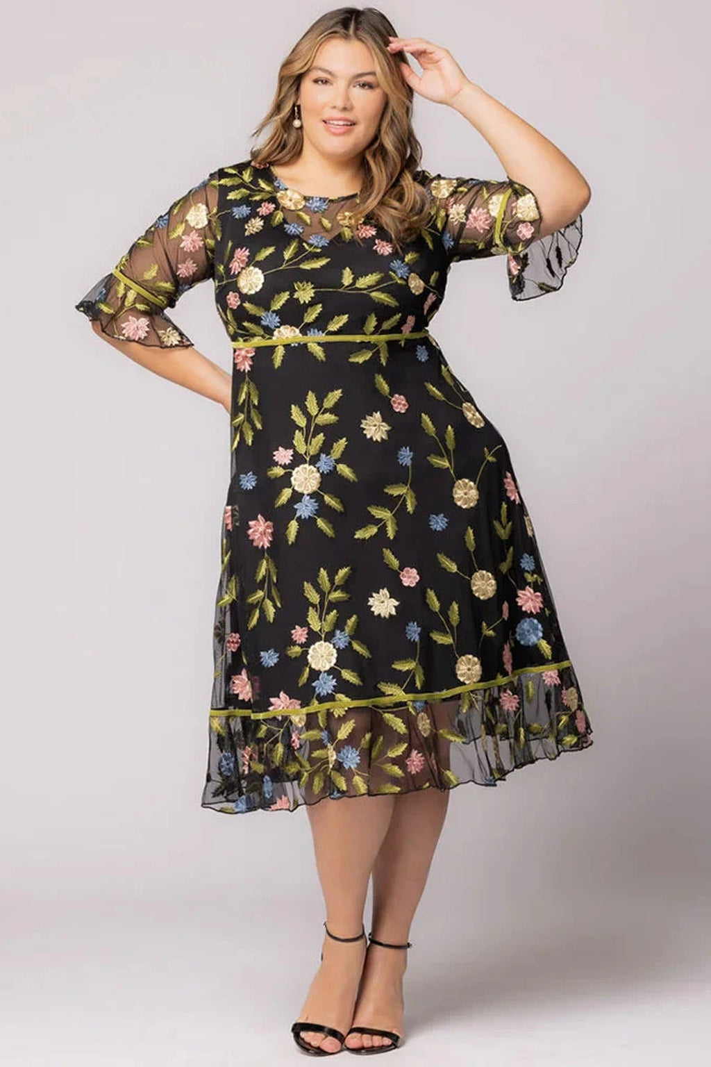 Wildflower Embroidered Dress