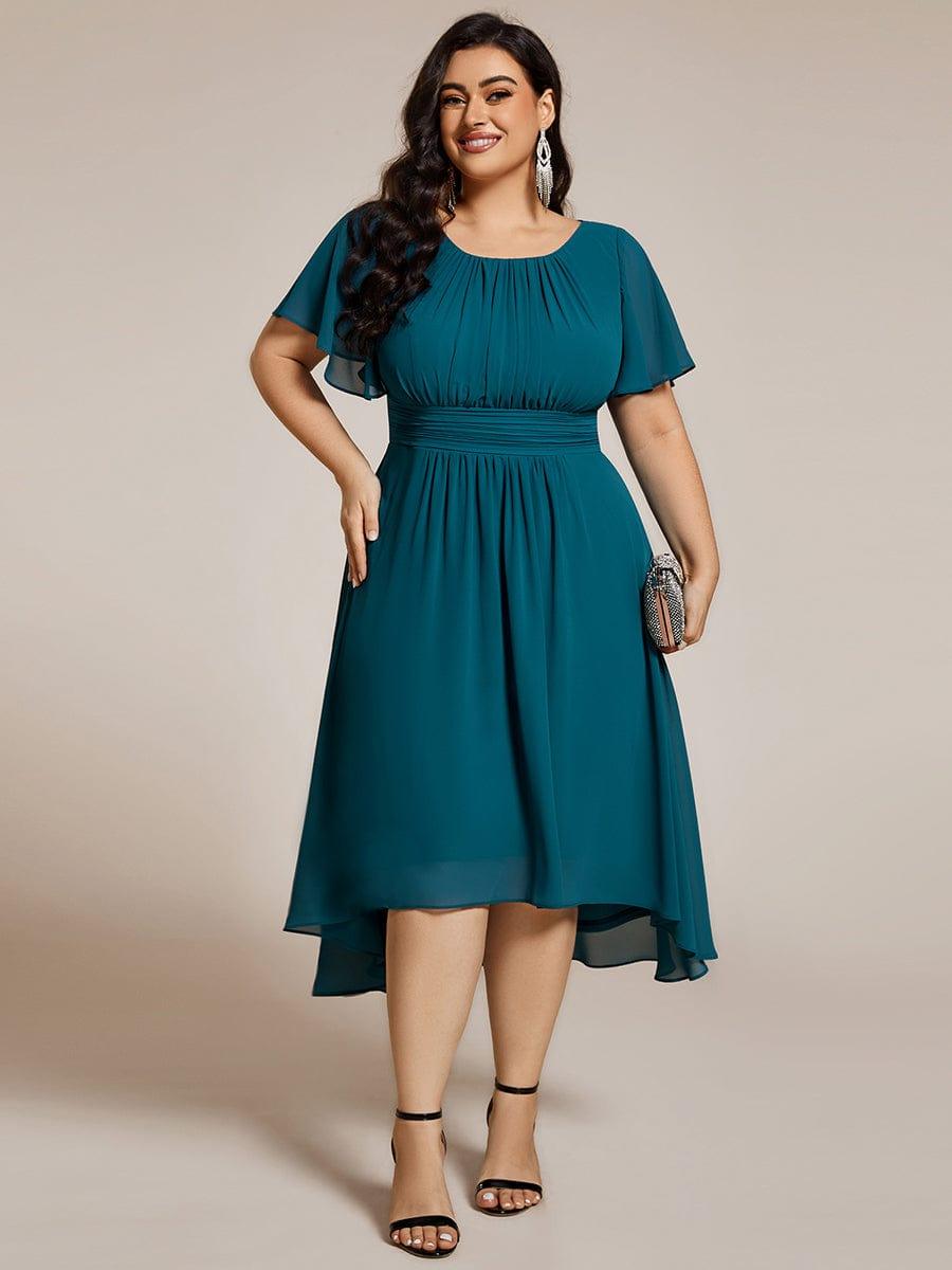 Plus Size Flowy Chiffon Bridesmaid Dress