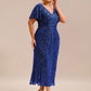 Plus Size Sequin Mermaid Formal Dress