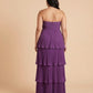 Chantarae Elegant Plus Size A-Line Chiffon Bridesmaid Dress with Sweetheart Neckline - N0373