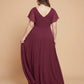 Avenleigh Timeless Chiffon A-Line Plus Size Bridesmaid Dress Ruched Waist - N0331