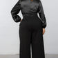 Refined Satin Jumpsuit
