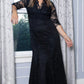 Screen Siren Lace Evening Gown
