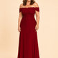 Plus Size Off Shoulder Lace Embroidered A-Line Mother of the Evening Gown Elegant Formal Wear