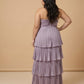 Chantarae Plus Size Timeless Satin A Line Strapless Bridesmaid Dress Elegant Sweetheart Satin Gown for Wedding  -N0387