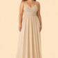 Plus Size Bridesmaid Evening Gown with Sequins Lace and Elegant Open Back A-Line Dress Maxi