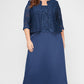 Plus Bethany Glitter Lace Jacket Dress