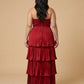 Chantarae Elegant Plus Size A-Line Satin Charmeuse Bridesmaid Dress - N0383