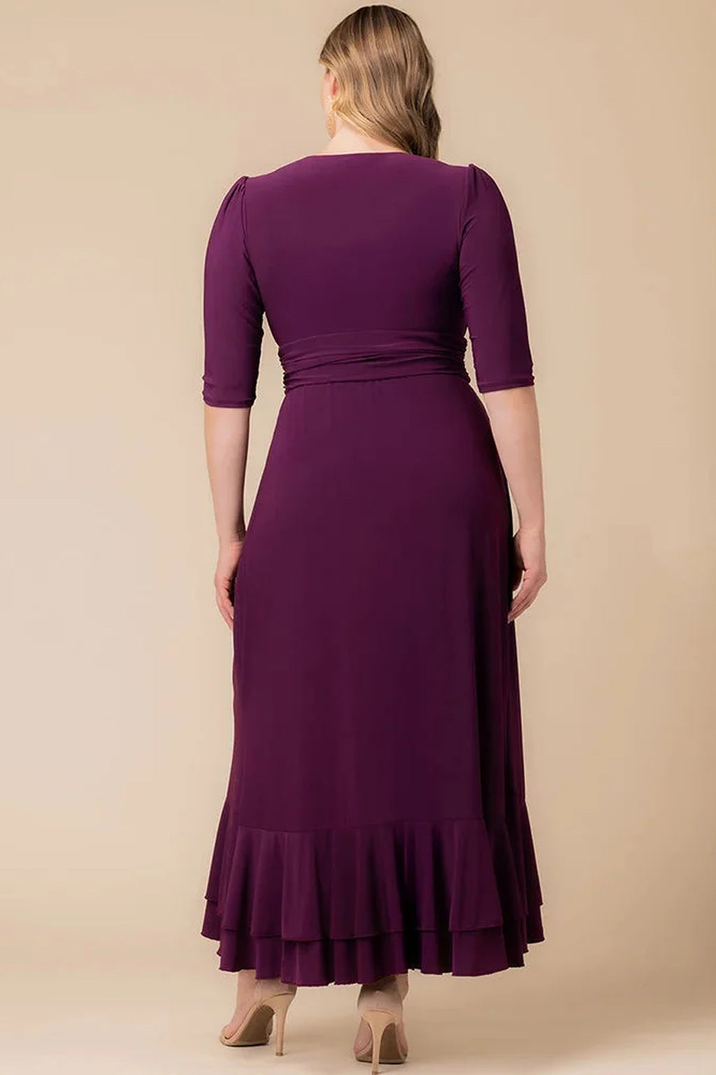 Veronica Ruffled Evening Gown