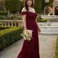 Elanthia Elegant Stretch Mesh Plus Size Bridesmaid Dress for Weddings - N0348