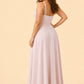 Elegant Plus Size A-Line Bridesmaid Dress with Pockets and Open Back