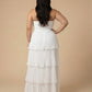 Chantarae Plus Size Elegant Chiffon Bridesmaid Dress with Flowing Silhouette for Wedding -N0371