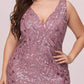 Plus Size Maxi Sequin Formal Dresses & Gowns
