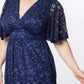 Starry Sequined Lace Cocktail Dress