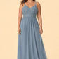 Plus Size Bridesmaid Evening Gown with Sequins Lace and Elegant Open Back A-Line Dress Maxi