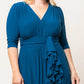 Veronica Ruffled Evening Gown
