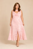 Scarvelle Plus Size Elegant Strapless Floral Evening Gown with Romantic Volume for Weddings and Gala Events