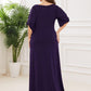 Simple Plus Size Bodycon Maxi Mermaid Wedding Guest Dress