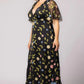 Embroidered Elegance Evening Gown