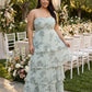 Chantarae Elegant Plus Size A-Line Chiffon Bridesmaid Dress - N0376