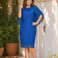 Plus Size Mother of the Bride Dress with Floral Embroidery and Chiffon Sleeves Elegant Formal Gown