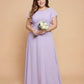 Avenleigh Soft Chiffon Plus Size A-Line Bridesmaid Dress with Flowing Skirt - N0339
