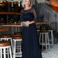 Plus Joanna Sweetheart Neckline Gown